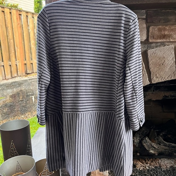 Cabi Striped Women's Dappled Jacket Size L - Picture 4 of 4